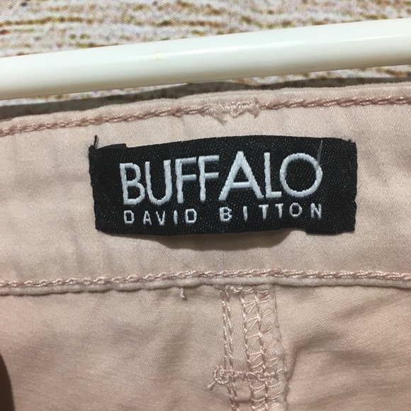 51 Buffalo David Bitton Buckle khaki peach 10/30 - Picture 2 of 5